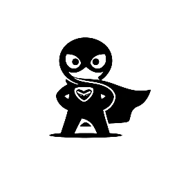 Mascotte bedrijf juffrouwsuikerspin